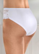 Laurina set van vier slips met elastische kant 