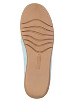 Waldl&auml;ufer, comfortabele damespantoffels, breedte H, met uitneembaar voetbed BLEU