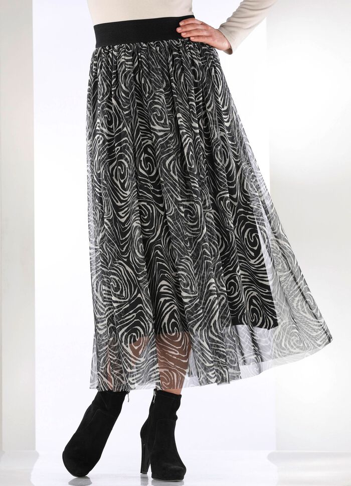 Rokje in trendy dierenprint 