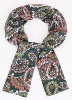 Sjaal met fantasie bloemenmotief 