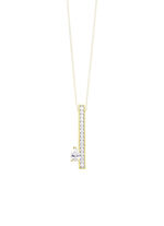 Interessante hanger met zirkonia 