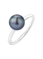 Elegante damesring met Tahitiaanse kweekparel 