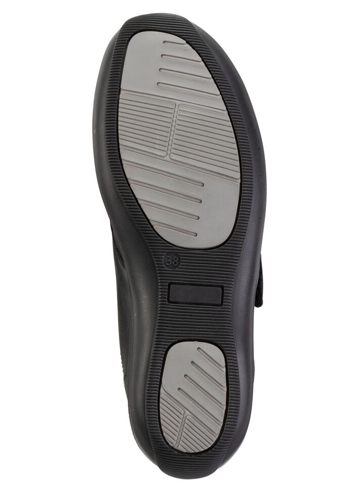 Schoenen met klittenband ZWART