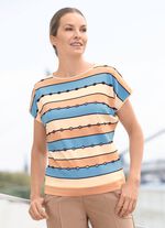 Trui met blokstreepdessin 