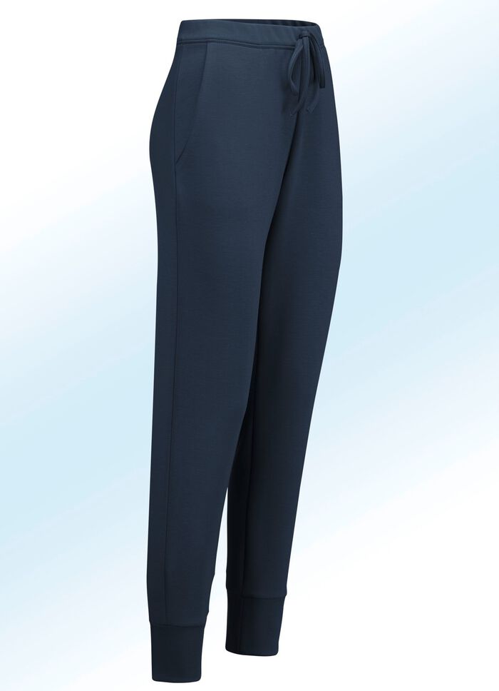 Jerseybroek in joggingbroekstijl geschikt voor in de stad 