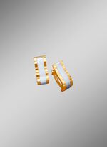 Klassieke clipcreolen in bicolor 