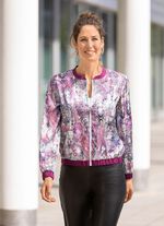 Blousejasje met opstaande kraag 