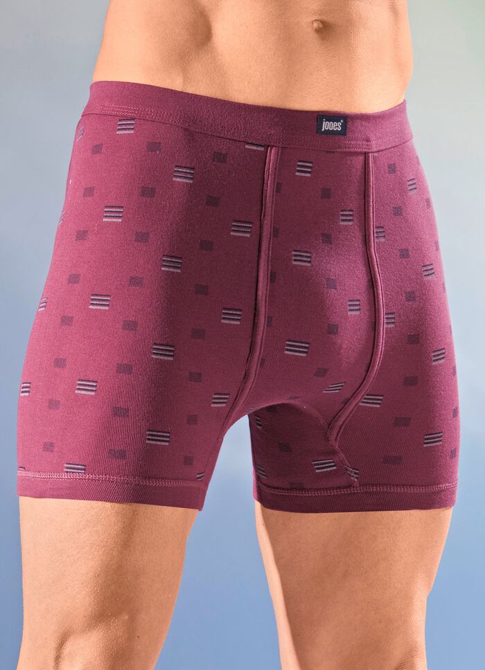 Vierpack onderbroeken met zachte tailleband 