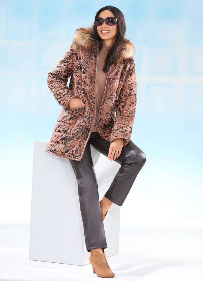 Jas met afneembare capuchon 