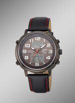 Radiogestuurd herenhorloge op zonne-energie 