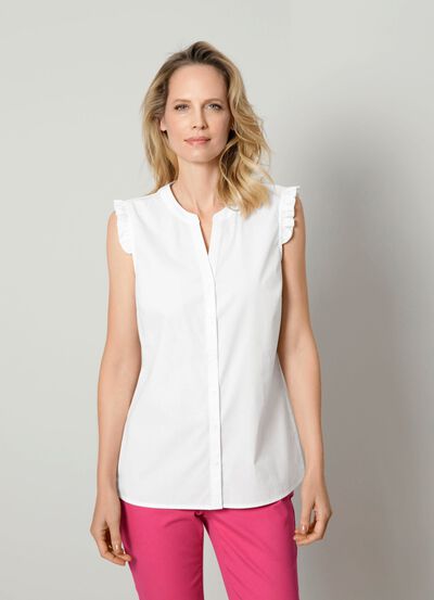 Blouse met ruches 