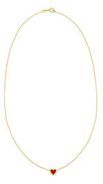 Romantische ketting met hart 