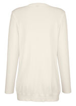 Cardigan met modaal NATUR