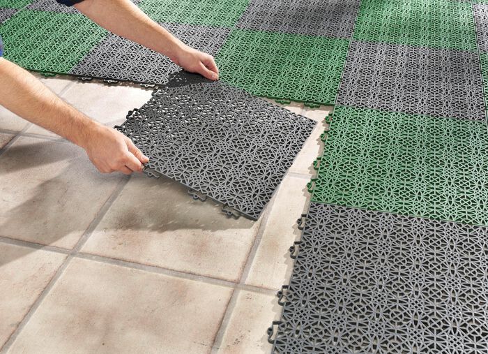 Weerbestendige terrastegels met kliksysteem 