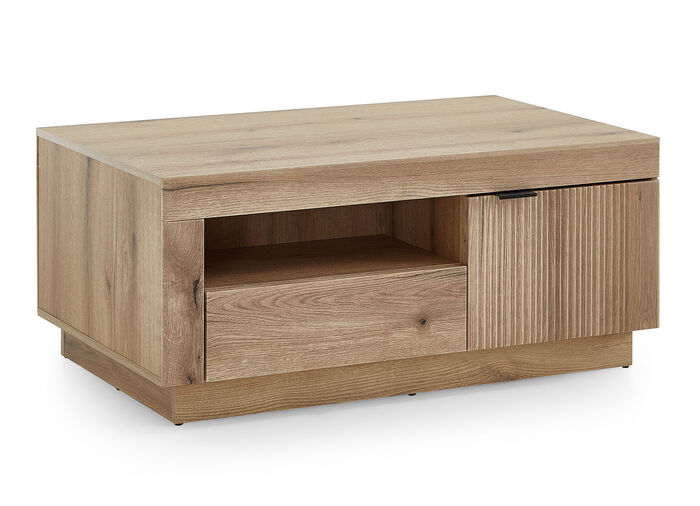 Salontafel met 2 deuren en lade 