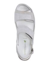 Ranger-sandaal van nappa- en nubuckleer 