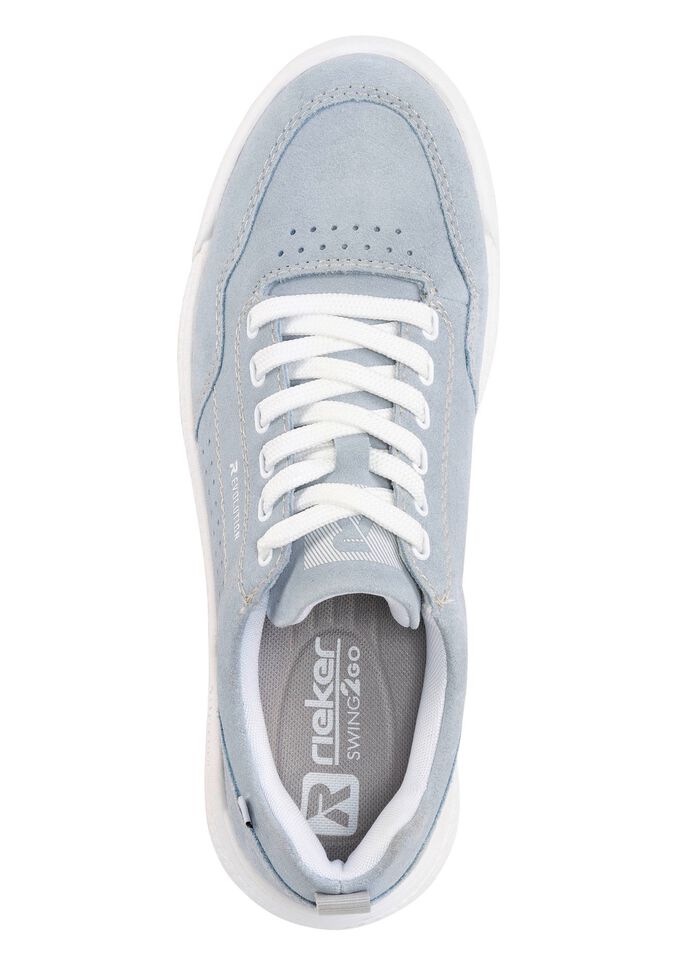 Su&egrave;de sneakers BLAUW