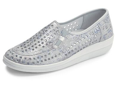 ELENA EDEN, zomerse damespantoffels, breedte G, met uitneembaar voetbed 