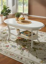 Salontafel met plank 