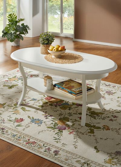 Salontafel met plank 