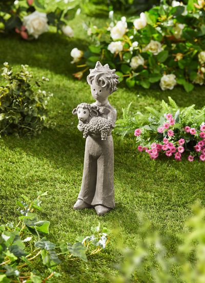 De kleine prins met schaap 