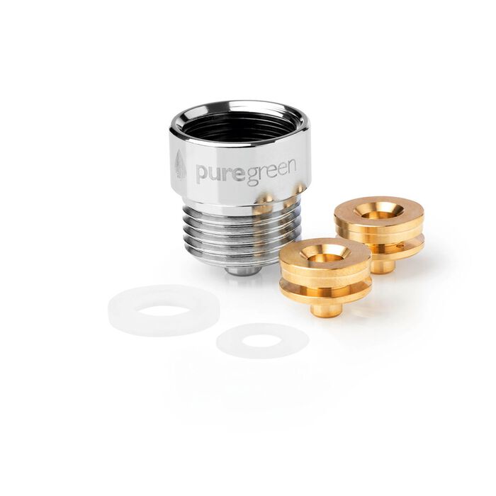 Waterbesparende douchekop en waterbespaarder 