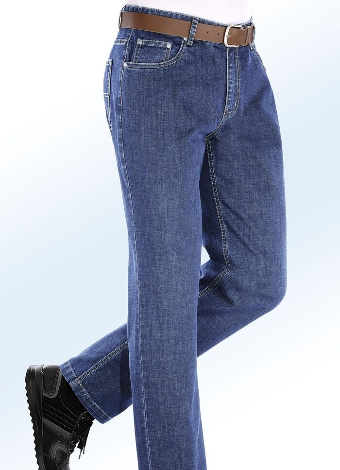 Jeans in 3 kleuren JEANS BLAUW