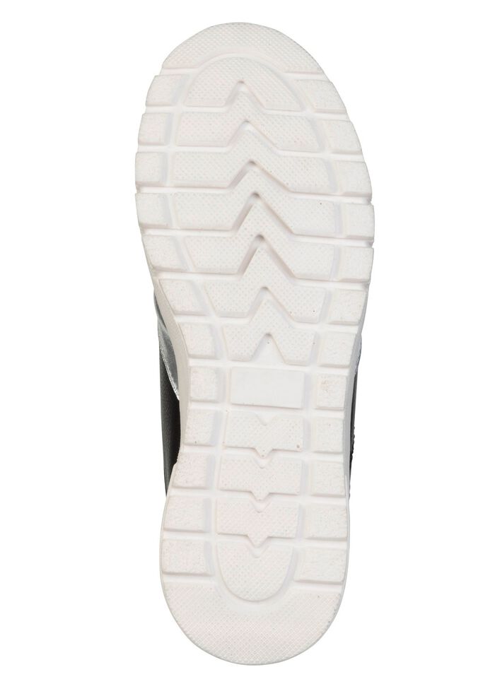 ELENA EDEN, comfortabele damessneakers, breedte H, met uitneembaar voetbed SCHWARZ