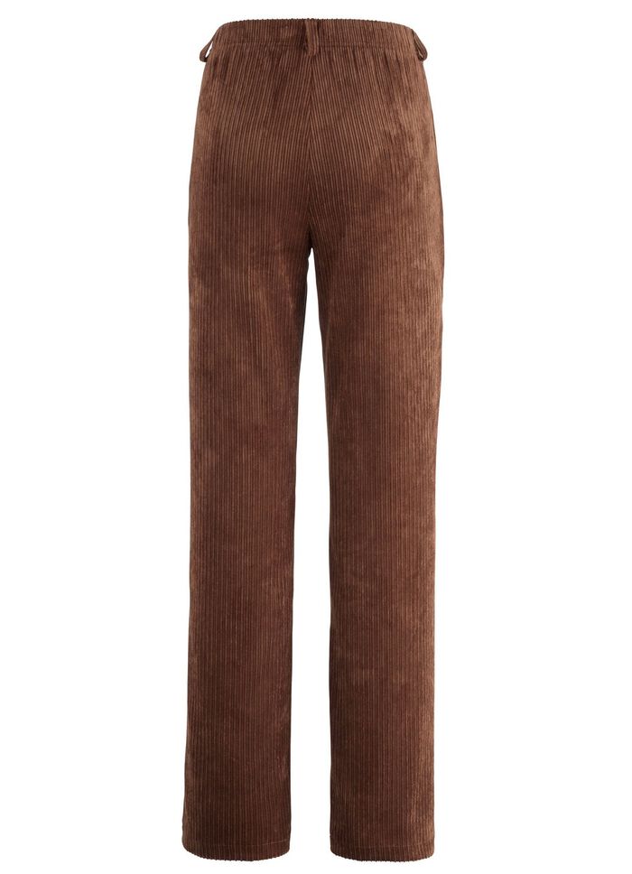 Broek in modieuze breedte 