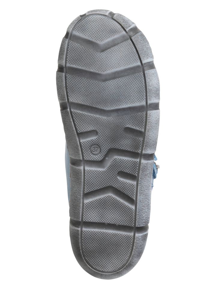 Veterlaarsje Andrea Conti met geruite textielboord 