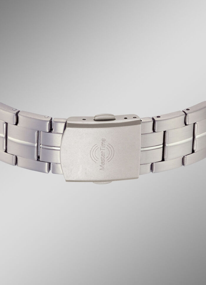 Radiogestuurd herenhorloge met titanium band 