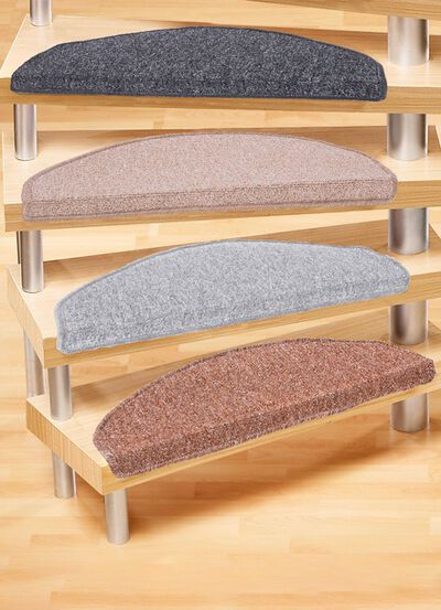 Uiterst onderhoudsvriendelijke trapmatten, erg slijtvast 