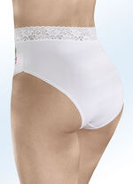 Set van drie slipjes met bloemenprint 