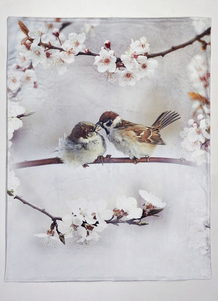 Digitaal bedrukte deken 