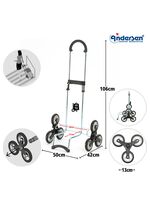 Lichtgewicht en robuuste boodschappentrolley van Andersen MUNT