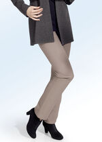 Broek met zachte, verwarmende voering ZAND