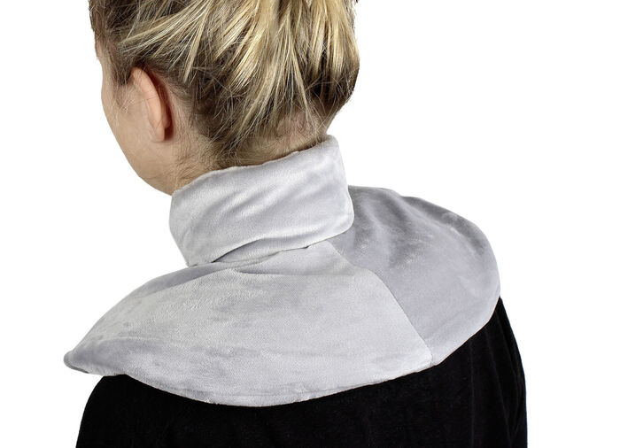 Vital Comfort nekwarmwaterkruik met extra opstaande kraag GRIJS