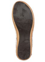 Waldl&auml;ufer, comfortabele damessandalen, breedte H, met uitneembaar voetbed ECRU-BUNT