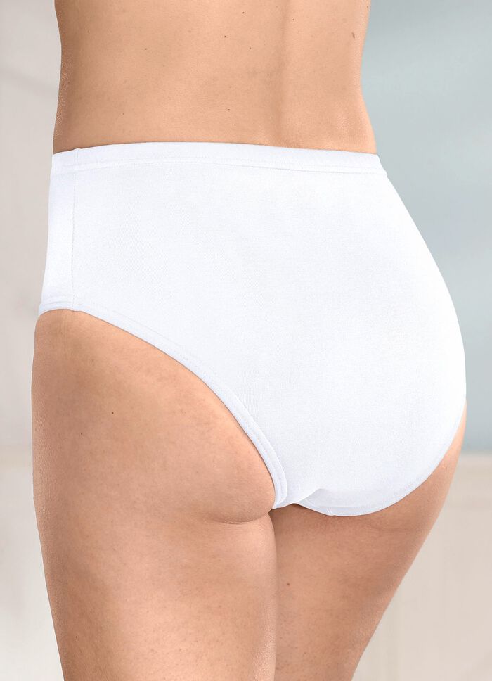 Verpakking van vier slips met elastische tailleband 