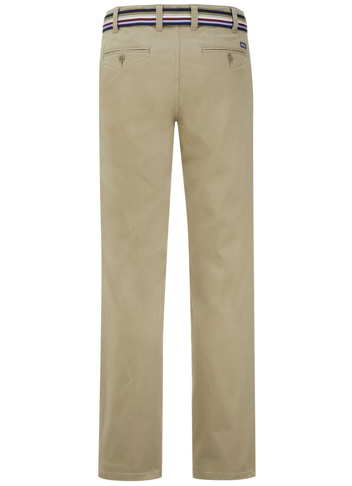Broek "Br&uuml;hl" met riem in 3 kleuren SAND