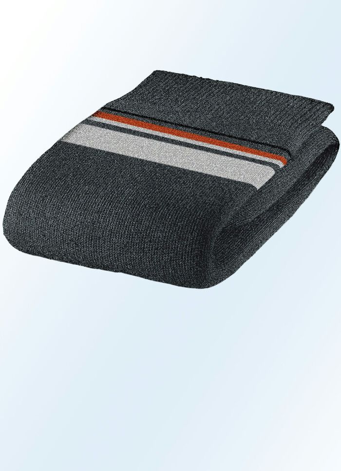 Set van vijf sokken, schacht en tailleband extra breed 