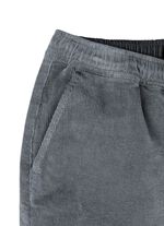 Corduroy broek met elastische tailleband in 3 kleuren 