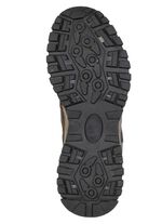 Ademende heren veterschoenen met klimaatmembraan DUNKELBRAUN