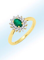 Damesring met briljanten