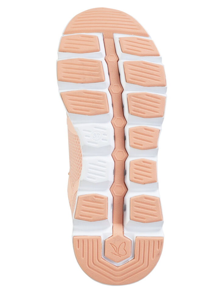 Caprice, sportieve damessneakers, breedte G, met uitneembaar voetbed PFIRSICH