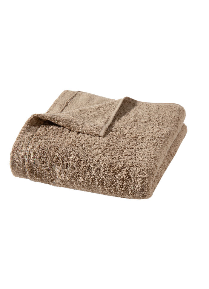 Badstof serie gemaakt van puur katoen TAUPE