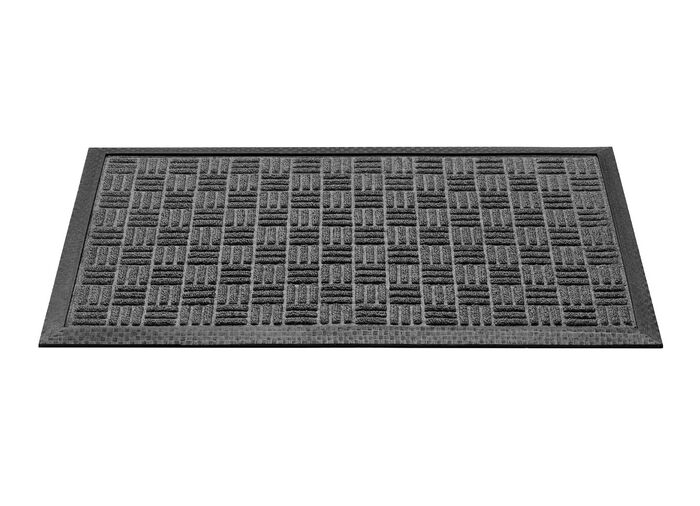 Deurmat met antislip rubberen achterkant ANTHRAZIT