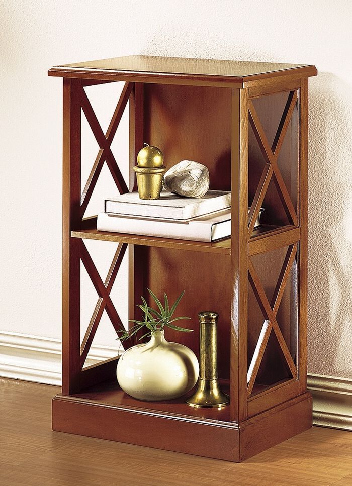 Gedeeltelijk massieve plank met decoratieve dwarsbalken 