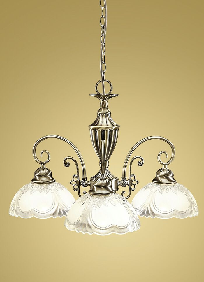 Pendellamp, 3 lampen 