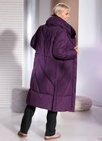 Functionele jas met opbergbare capuchon 